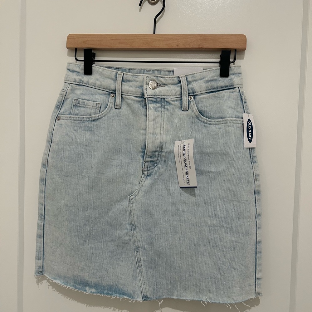 Washed out Old Navy Jean Skirt